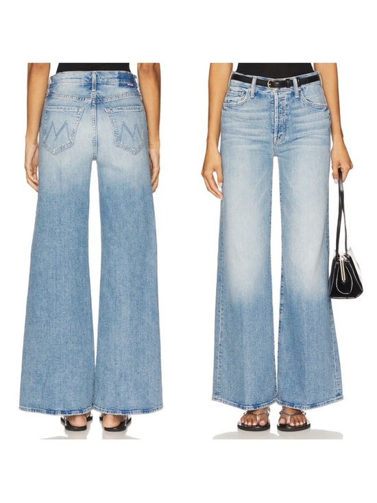 MOTHER Denim - NWOT Mother Denim The Tomcat Roller Jean 26 Petite Lil I Confess Jeans Wide Leg